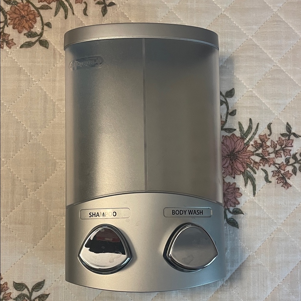 Silver Wall-Mounted Dispenser